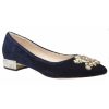 Shoes lucy choi | Primrose Navy Velvet