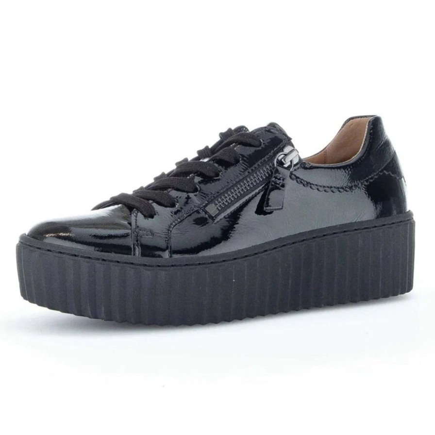 Shoes gabor | 33.200.97 Schwarz Sneaker