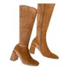 Shoes silent d | Try It Camel Boot