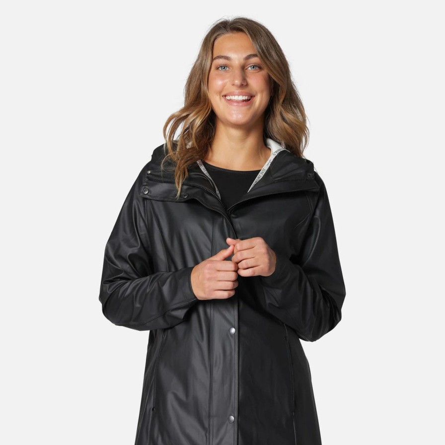 Apparel ilse jacobsen | Rain87-Raincoat Black