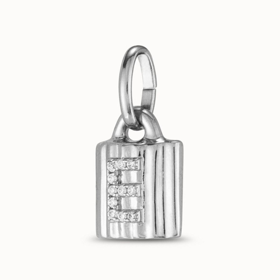 Jewelry uno de 50 | Mypadlock Silver E Charm