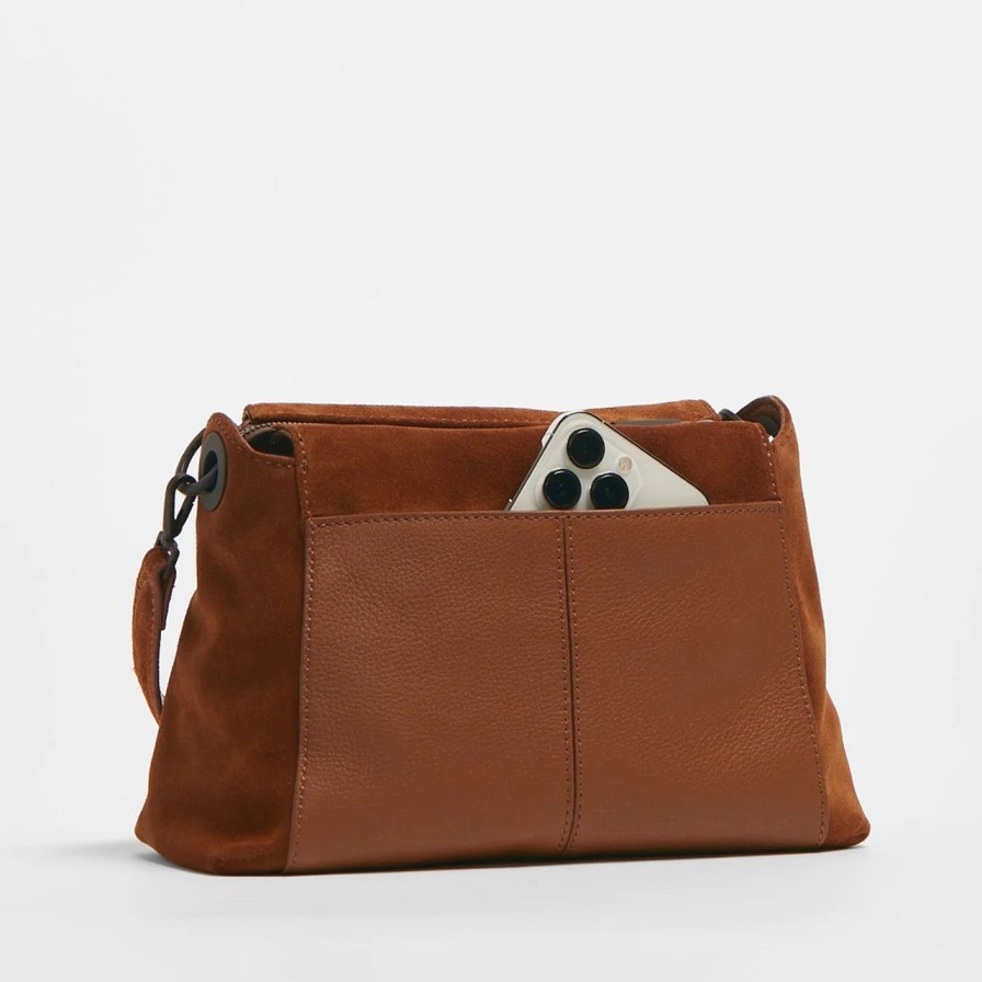 Handbags hammitt | Bryant Med Mahogany Suede