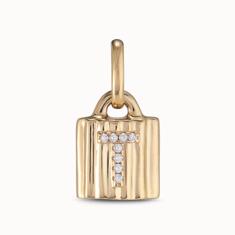 Jewelry uno de 50 | Mypadlock T Gold Charm