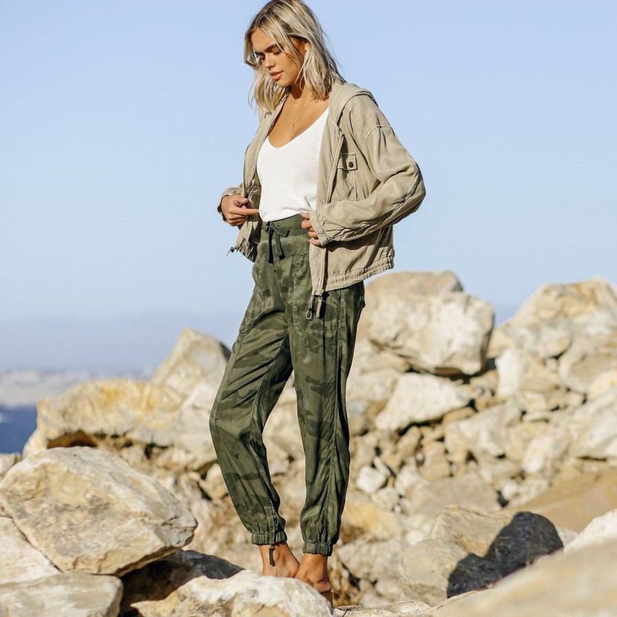 Apparel marrakech | Harmony Tea Green Cupro Pant