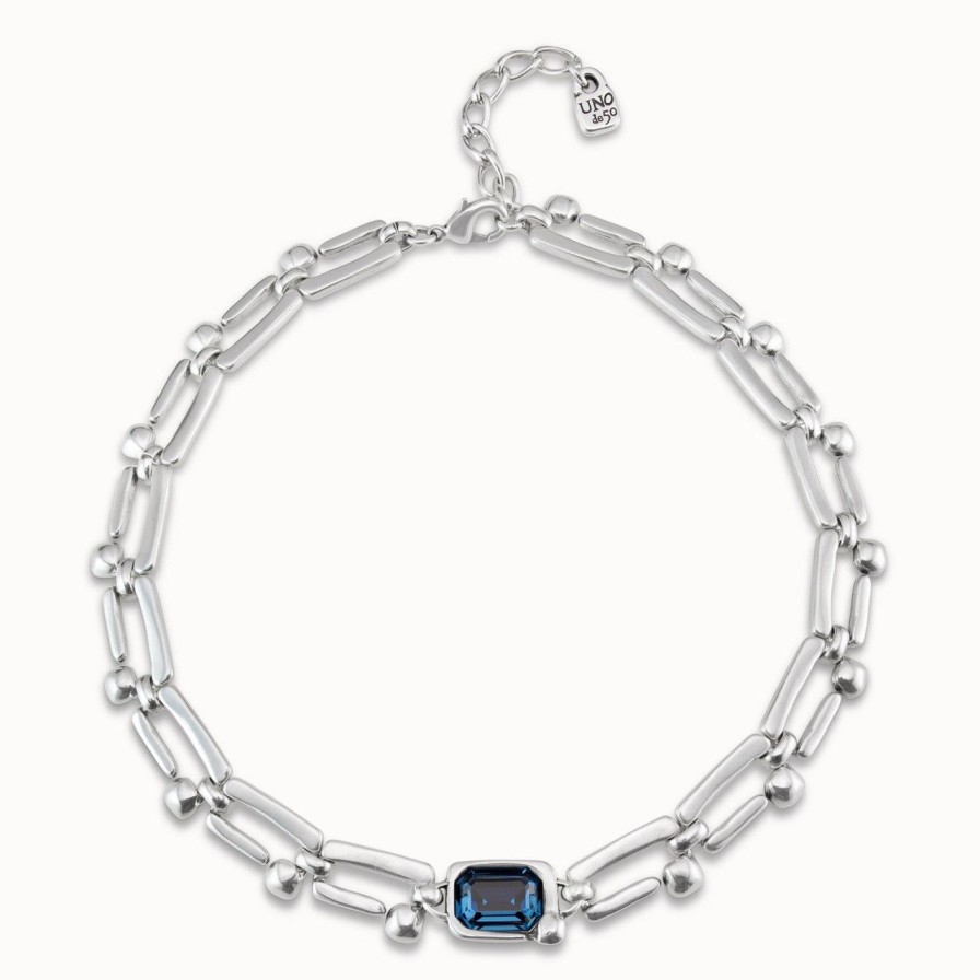 Jewelry uno de 50 | Unconventional Silver Necklace