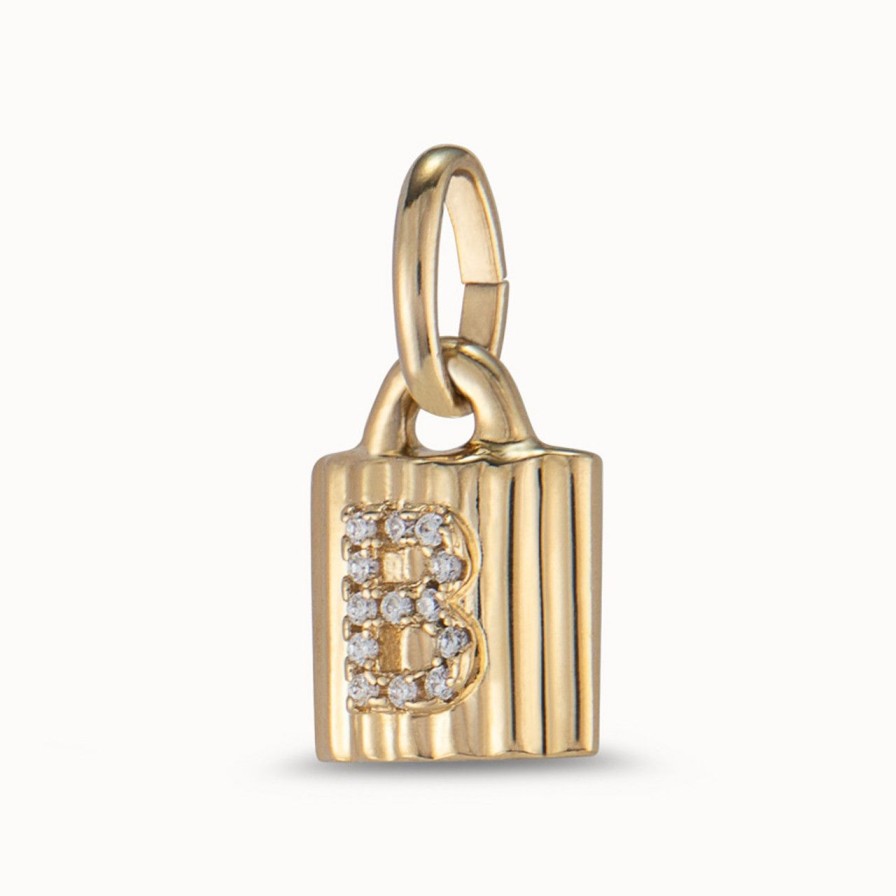 Jewelry uno de 50 | Mypadlock B Gold Charm