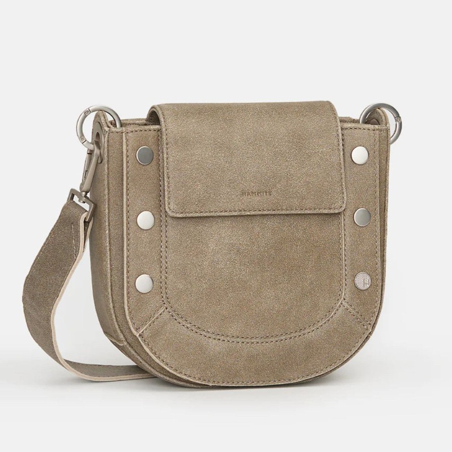 Handbags hammitt | Kayce Saddle Med - Pewter