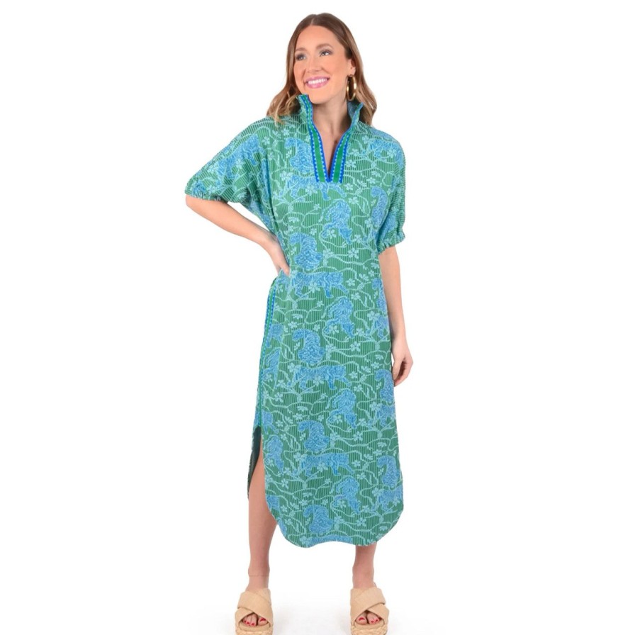 Apparel emily mccarthy | Poppy Caftan Tigress