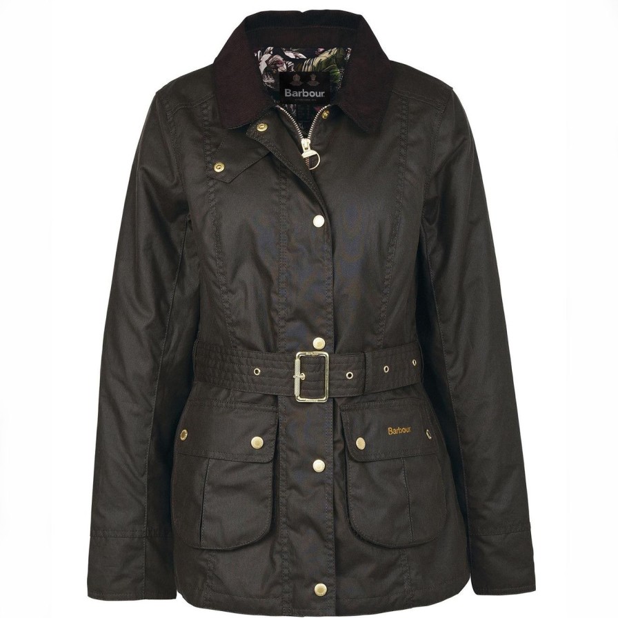 Apparel barbour | Pendula Wax Olive Jacket