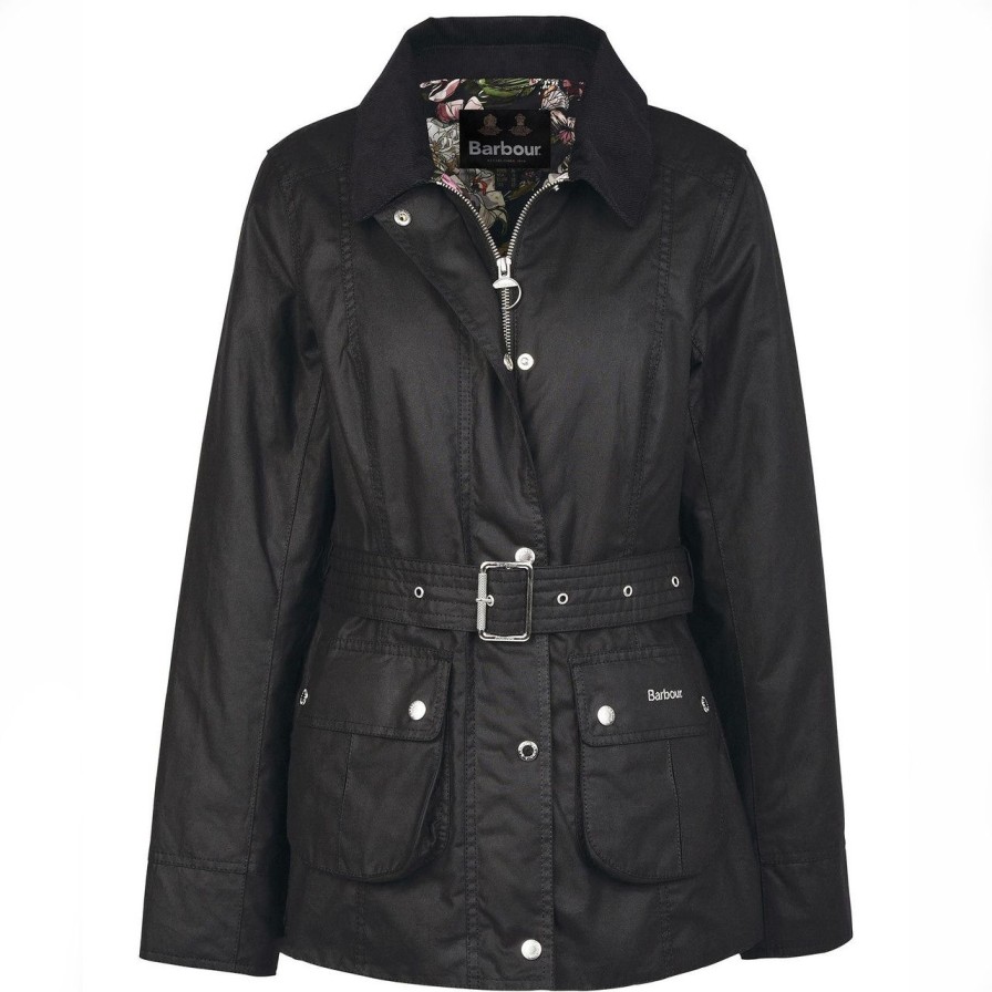 Apparel barbour | Pendula Wax Black Jacket