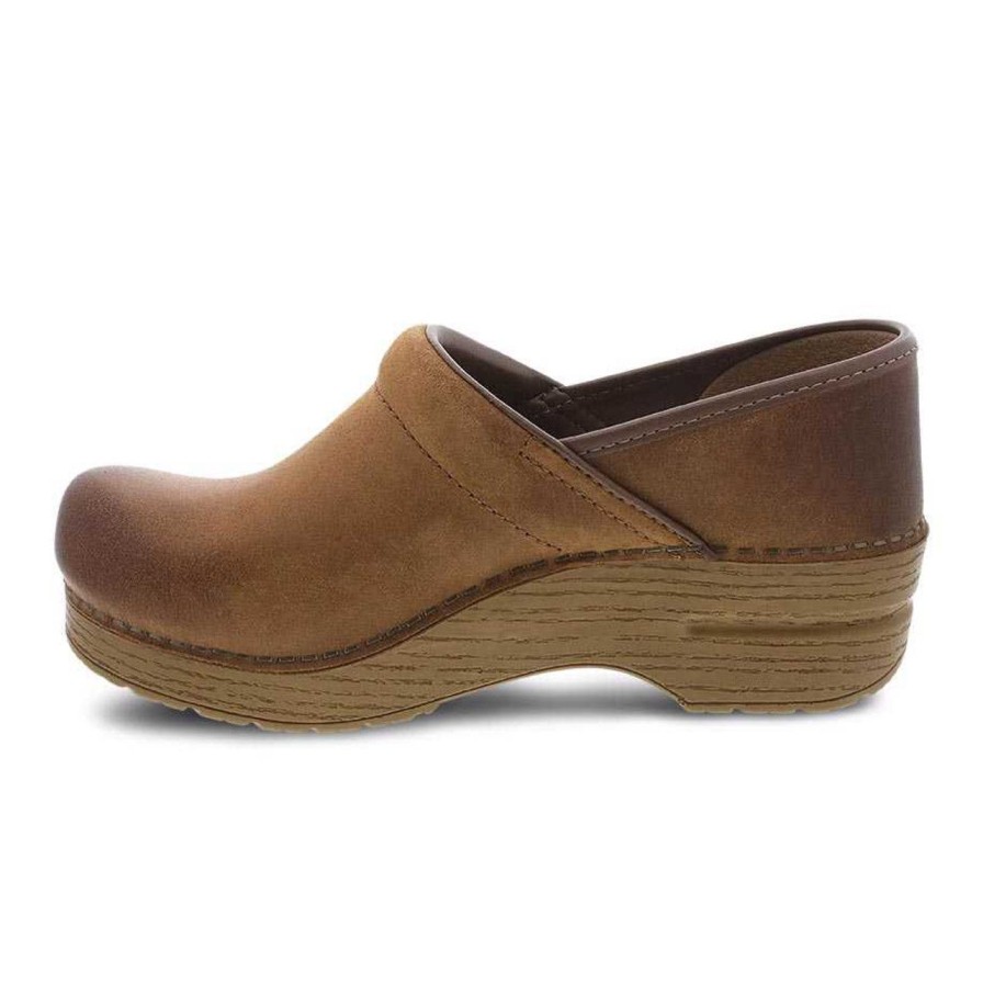 Shoes dansko | Professional Tan Burnished Suede