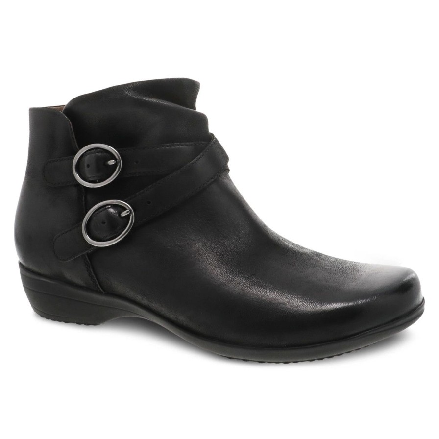 Shoes dansko | Faithe Burnished Nubuck Black