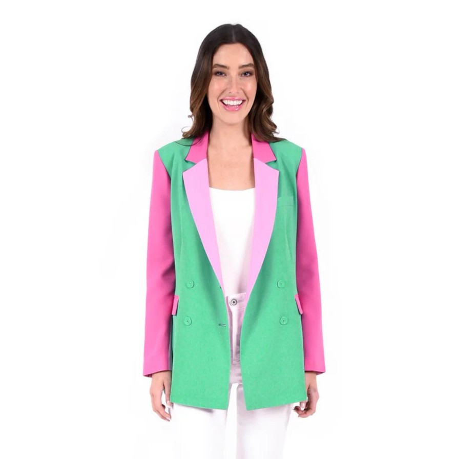 Apparel emily mccarthy | Bristol Blazer Watermelon Sugar