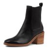 Shoes silent d | Naydo Black Natural Heel