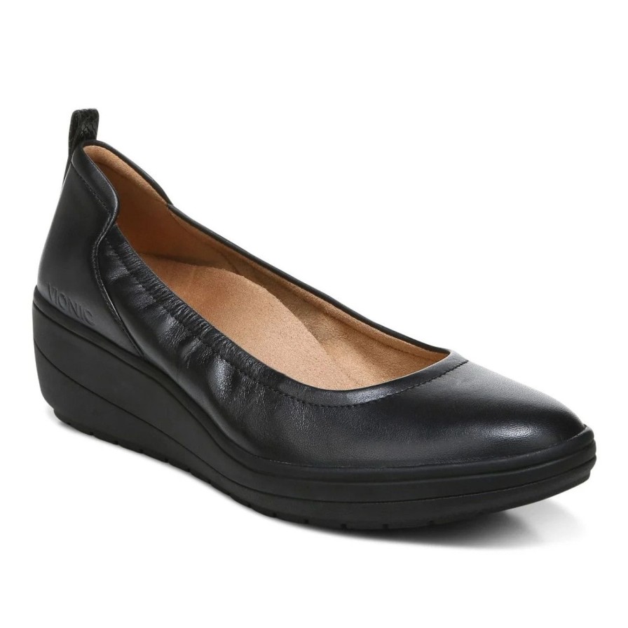 Shoes vionic | Jacey Black Leather