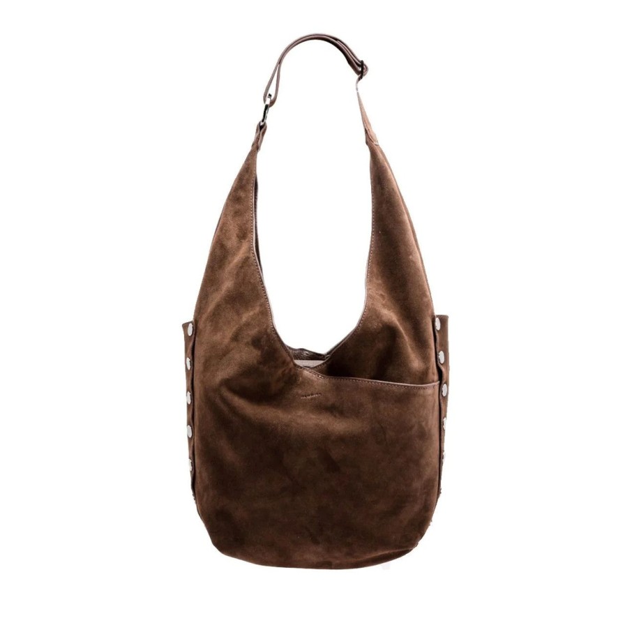 Handbags hammitt | Tom Zip Espresso Suede