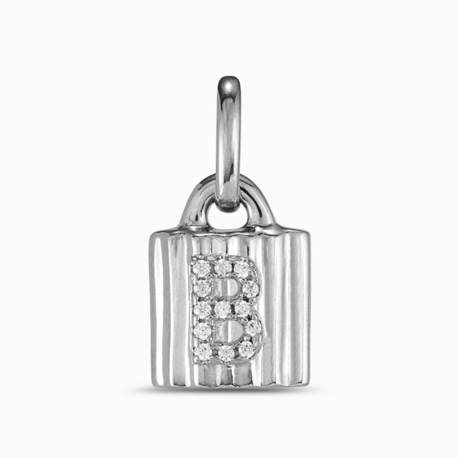 Jewelry uno de 50 | Mypadlock B Silver Charm