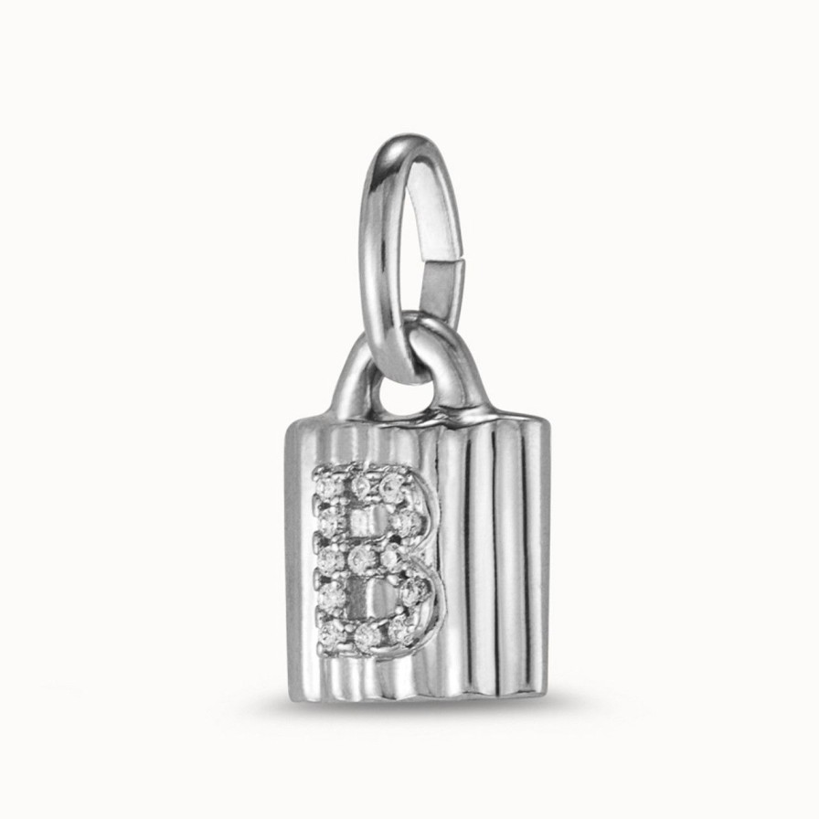 Jewelry uno de 50 | Mypadlock B Silver Charm