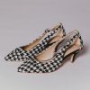 Shoes luna selene | Harmon Houndstooth Kitten Heel