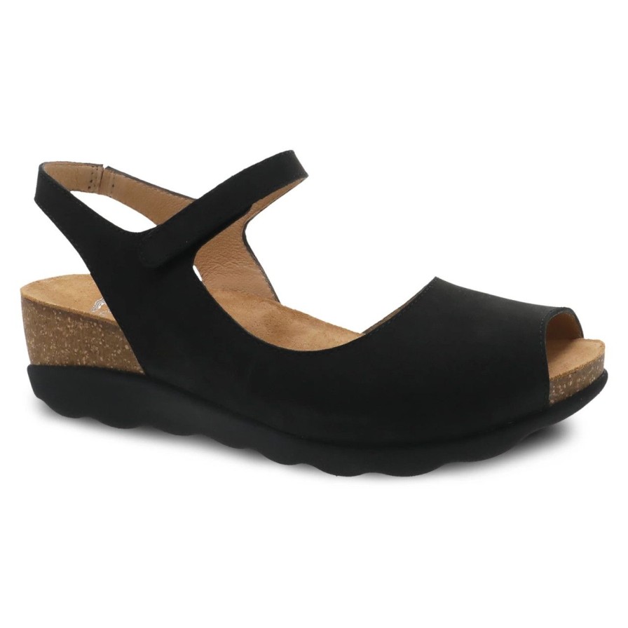 Shoes dansko | Marcy Black Milled Nubuck