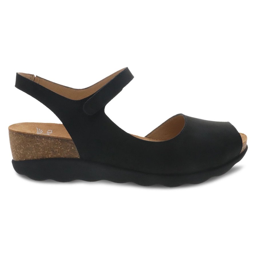 Shoes dansko | Marcy Black Milled Nubuck