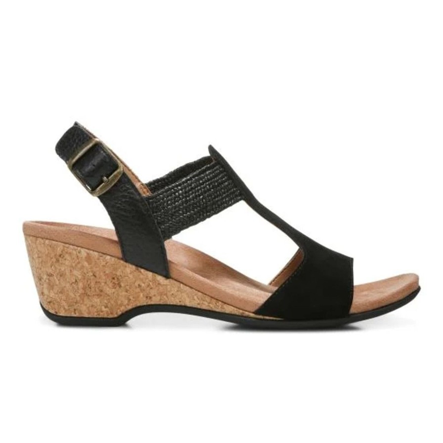 Shoes vionic | Kaytie Black Sandal