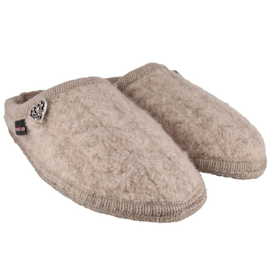 Shoes haflinger | Herzerl Natural Slipper