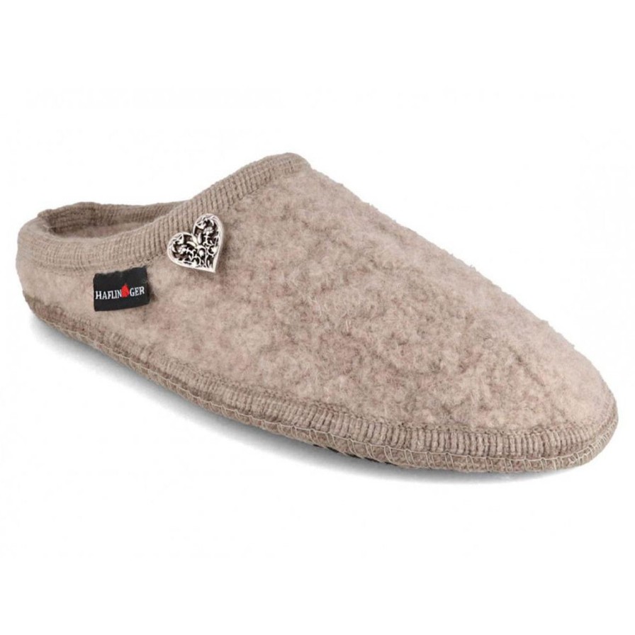 Shoes haflinger | Herzerl Natural Slipper