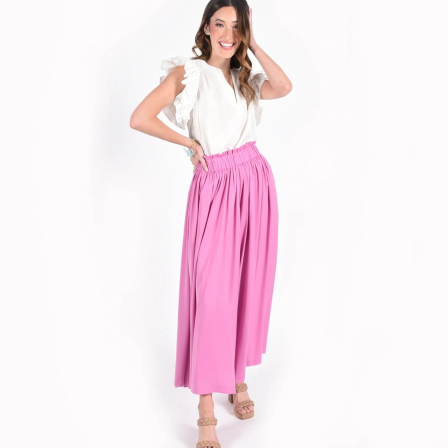 Apparel emily mccarthy | Palazzo Pant Opera Mauve