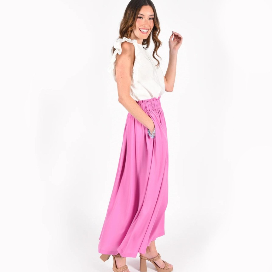 Apparel emily mccarthy | Palazzo Pant Opera Mauve