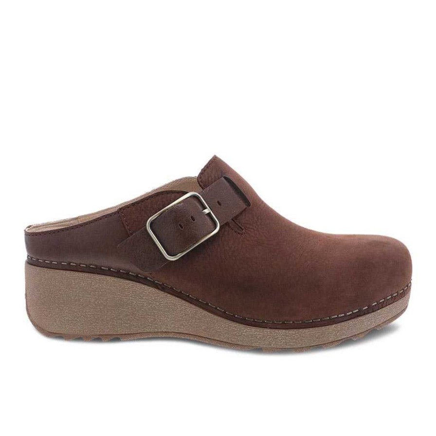 Shoes dansko | Caia Milled Nubuck Brown