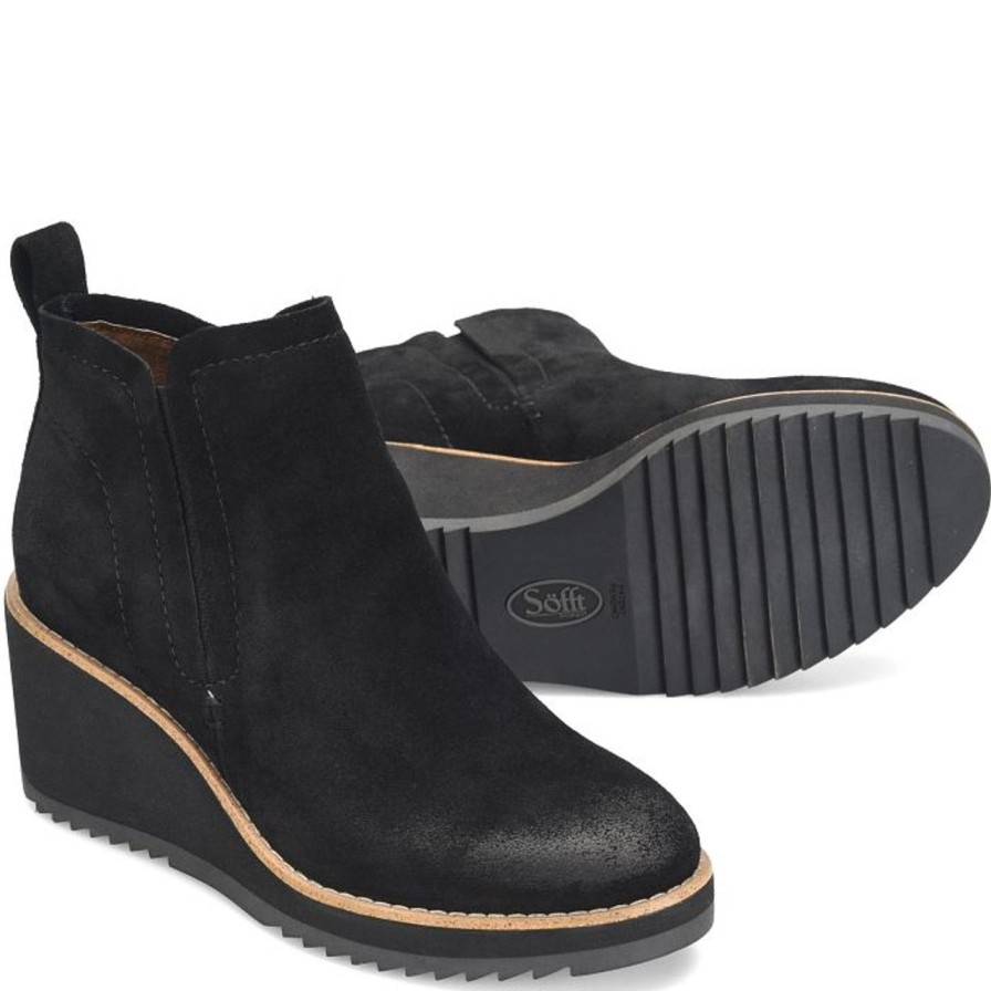 Shoes sofft | Emeree Black Wedge