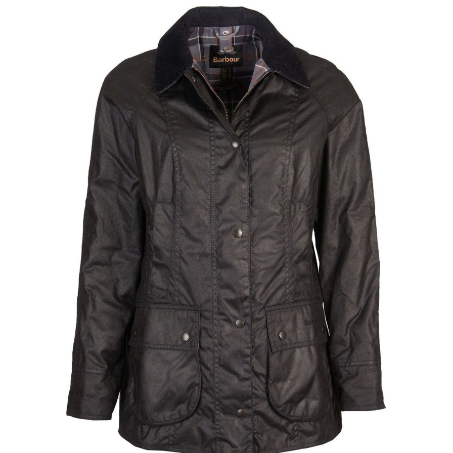 Apparel barbour | Beadnell Wax Jacket Black