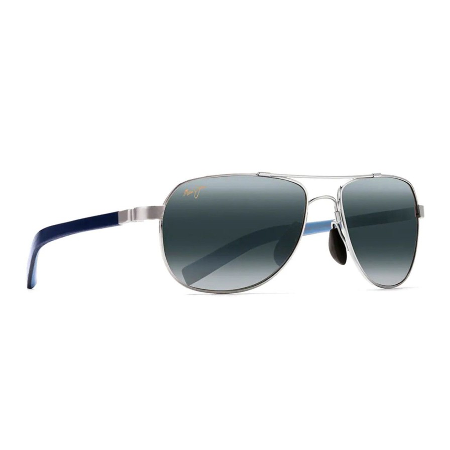 Accessories maui jim | Grey Guardrails Silver