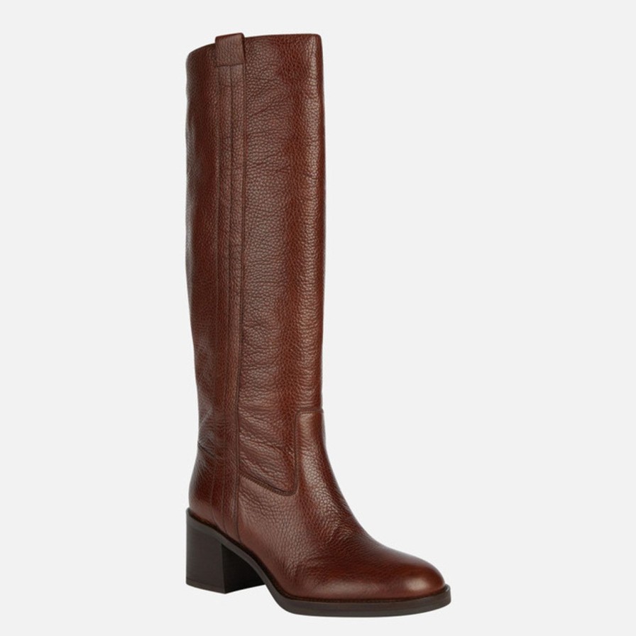 Shoes geox | Giulila Brown Heeled Boot