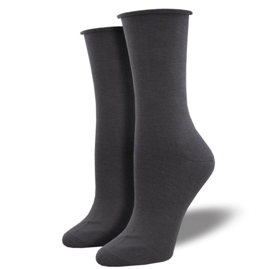 Apparel sock smith | Solid Charcoal Socks