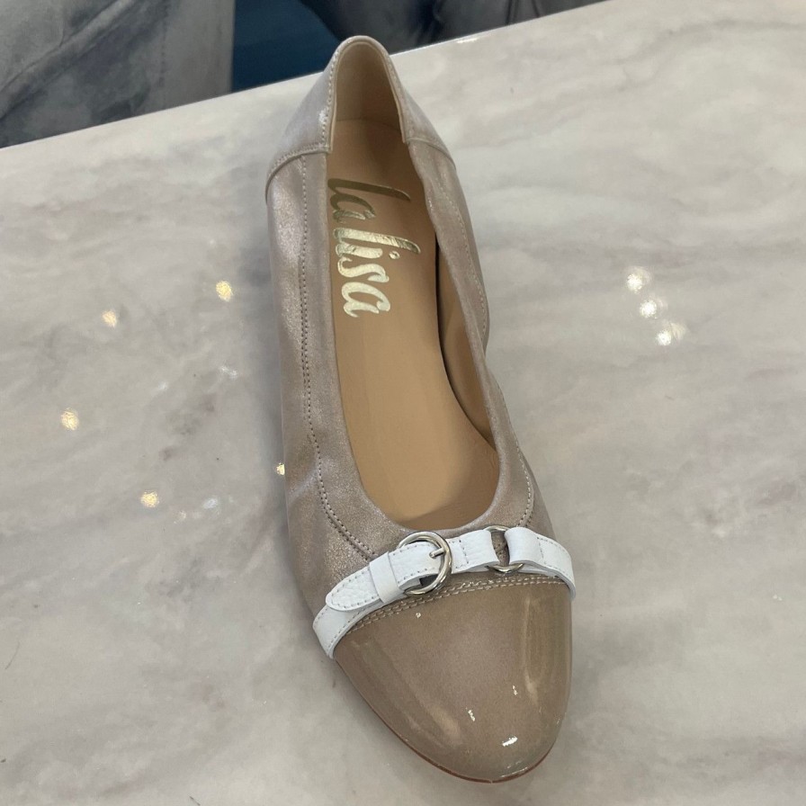 Shoes lalisa | Cherish Taupe Ballet Flat