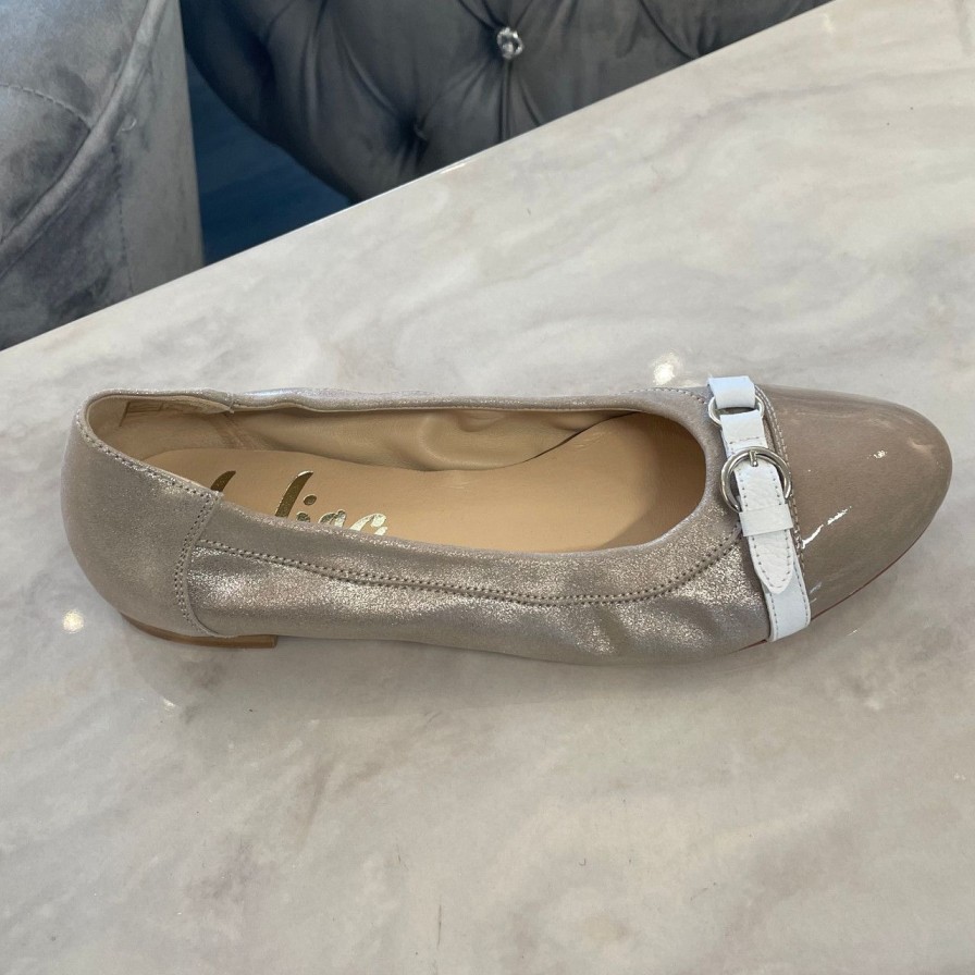 Shoes lalisa | Cherish Taupe Ballet Flat