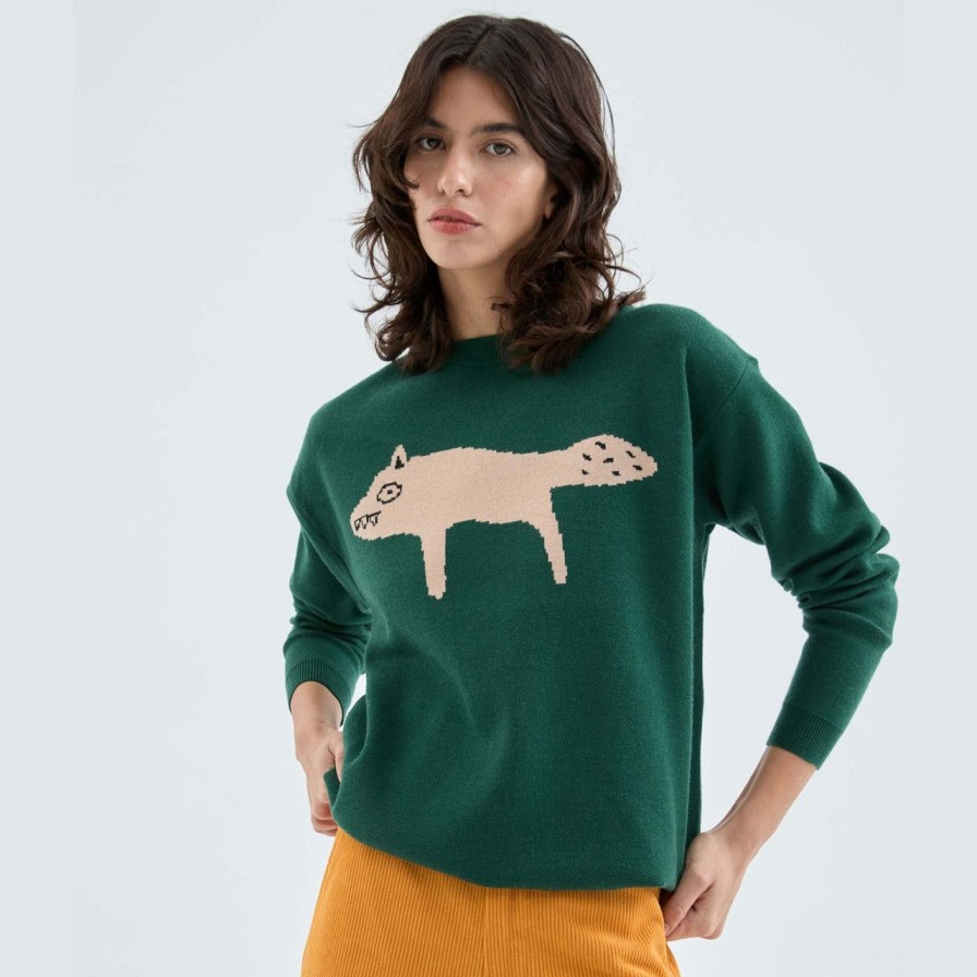 Apparel compania fantastica | Green Fox Sweater