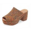 Shoes chocolat blu | Gwyn Rust Multi Tweed