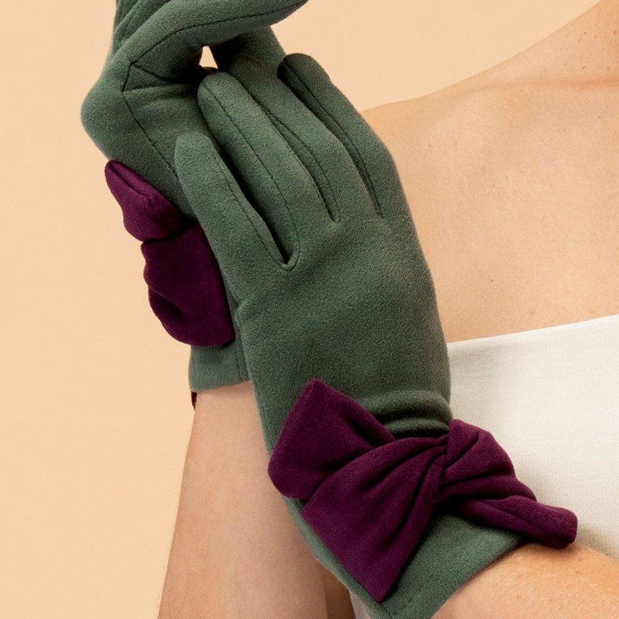 Accessories powder | Henrietta Glove Fern/Damson