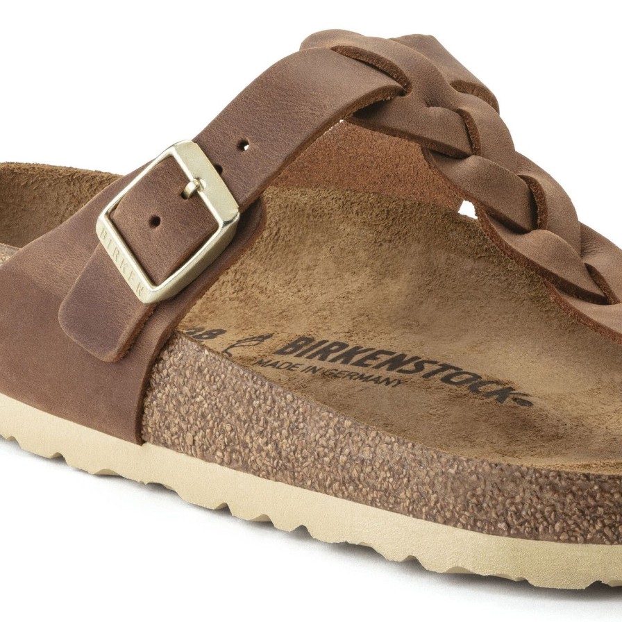 Shoes birkenstock | Gizeh Braided Cognac