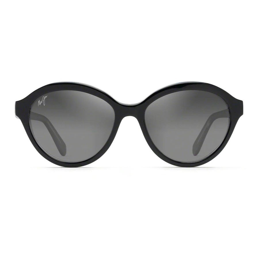 Accessories maui jim | Grey Mariana Black With Crystal Interior