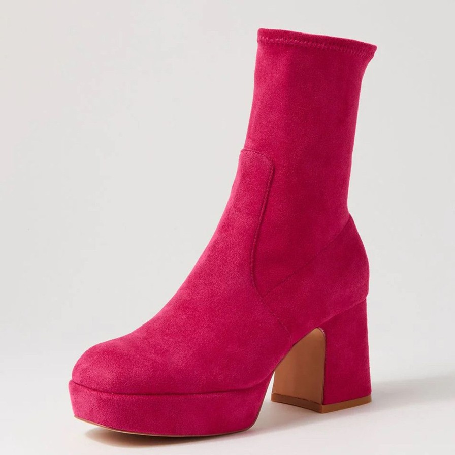 Shoes silent d | Otto Booties Magenta