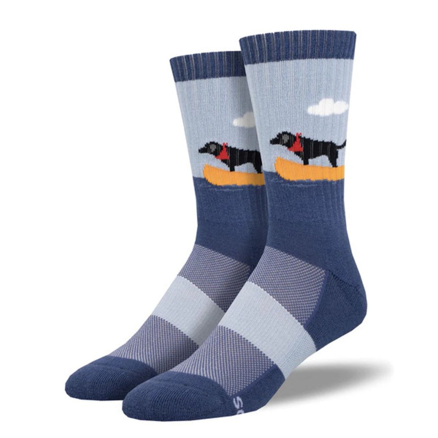 Apparel sock smith | Boat Dog- Blue Socks