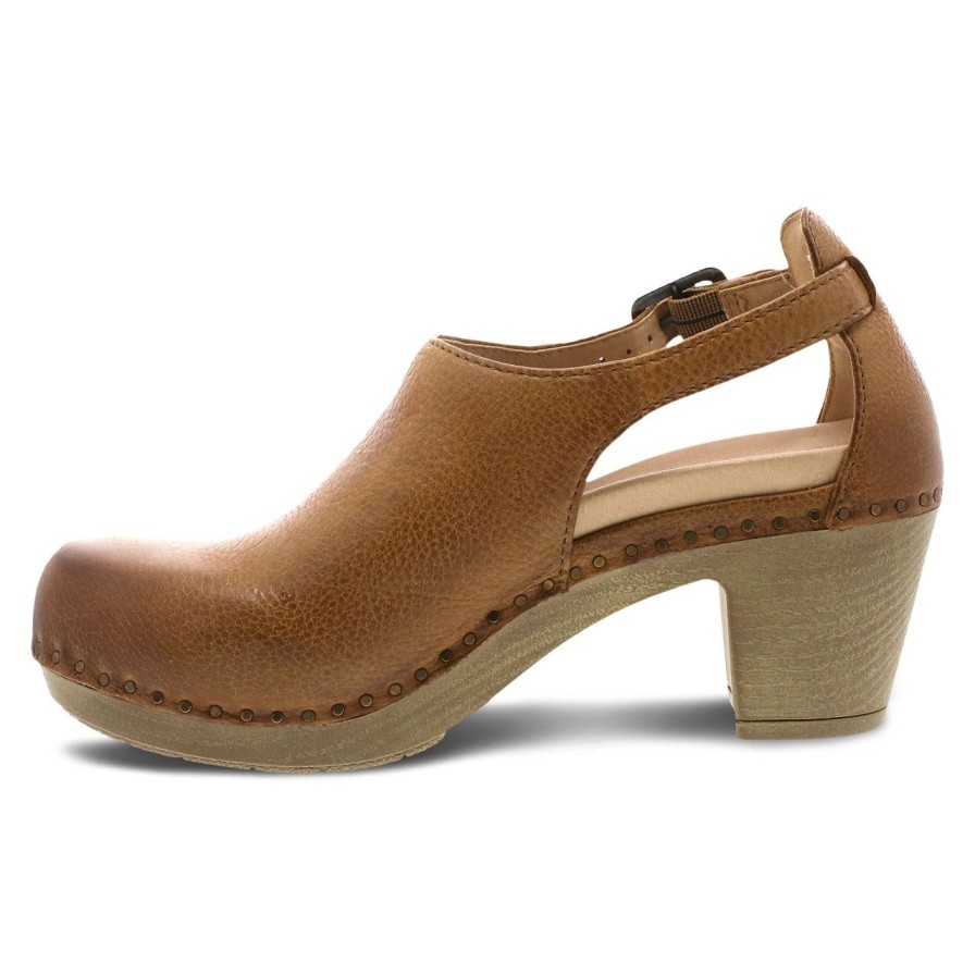 Shoes dansko | Sassy Tan Milled Burnished