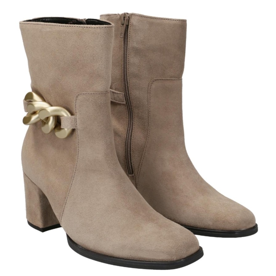 Shoes gabor | 95.621.12 Dreamvelour Desert Gold Matt Bootie