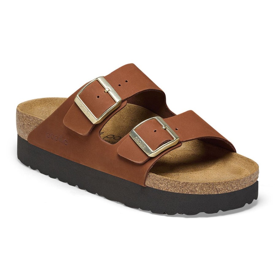 Shoes birkenstock | Arizona Pap Platform Pecan