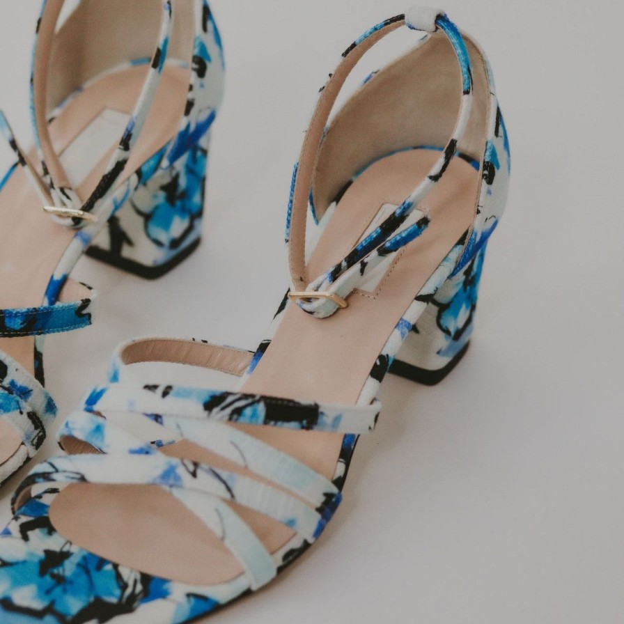 Shoes luna selene | Anita Floral Strappy Sandal