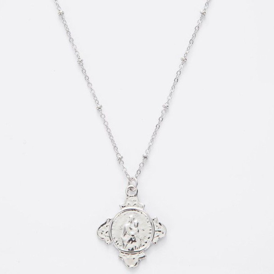 Jewelry melania clara | Lola Silver Necklace